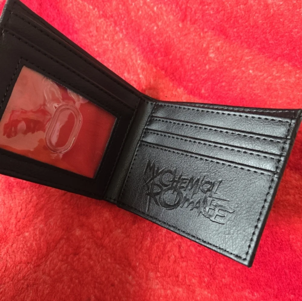 New My chemical romance the black parade Halloween horror leather wallet